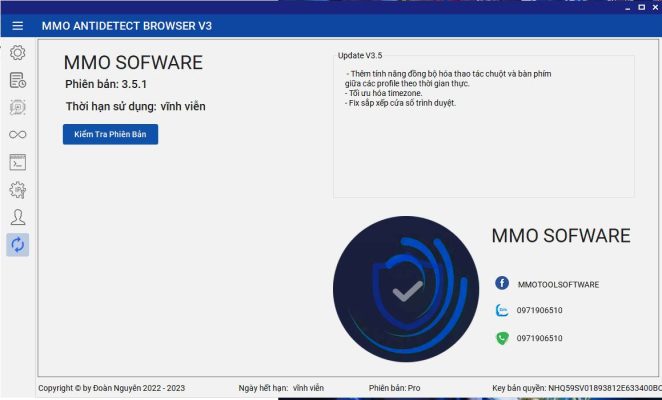 Tool MMO Antidetect Browser - Tạo Trình Duyệt Sạch, Build Thẳng Thông ...