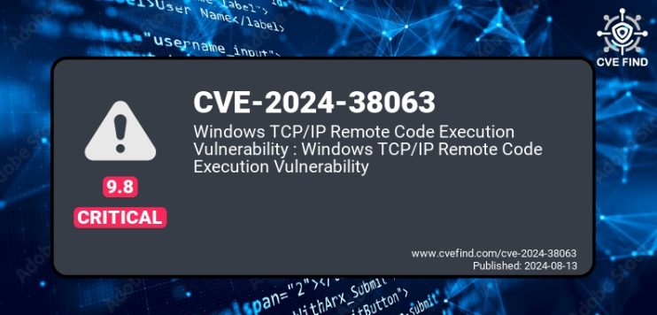 CVE-2024-38063 - Attacker có thể chạy code từ xa trên máy tính của bạn