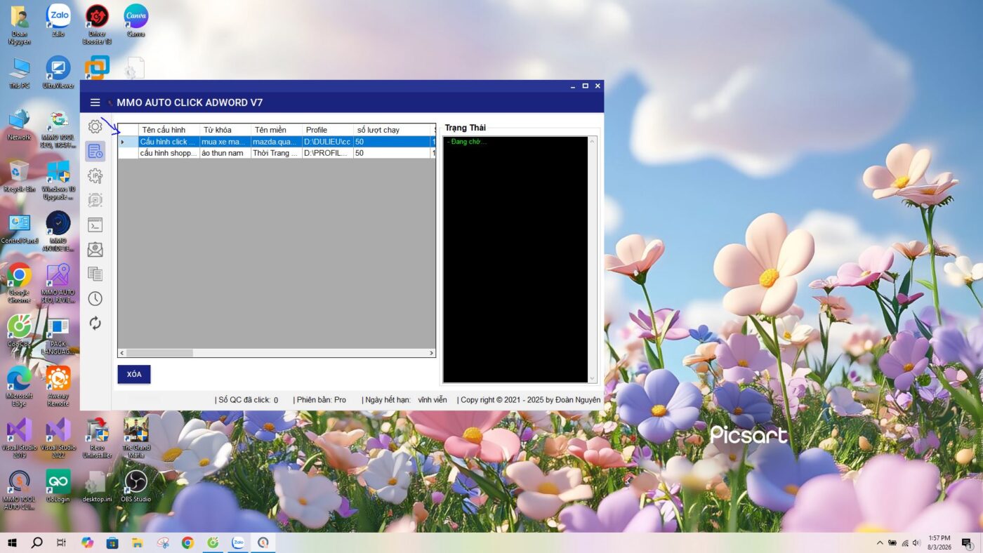 Những hướng dẫn sử dụng cơ bản về phần mềm Auto Click Google Ads