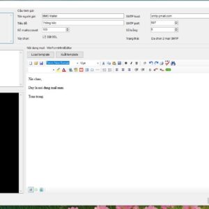 Alternative view of MMO System Gmail - phần mềm quản lý Gmail số lượng lớn