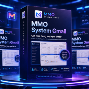 MMO System Gmail - phần mềm quản lý Gmail số lượng lớn