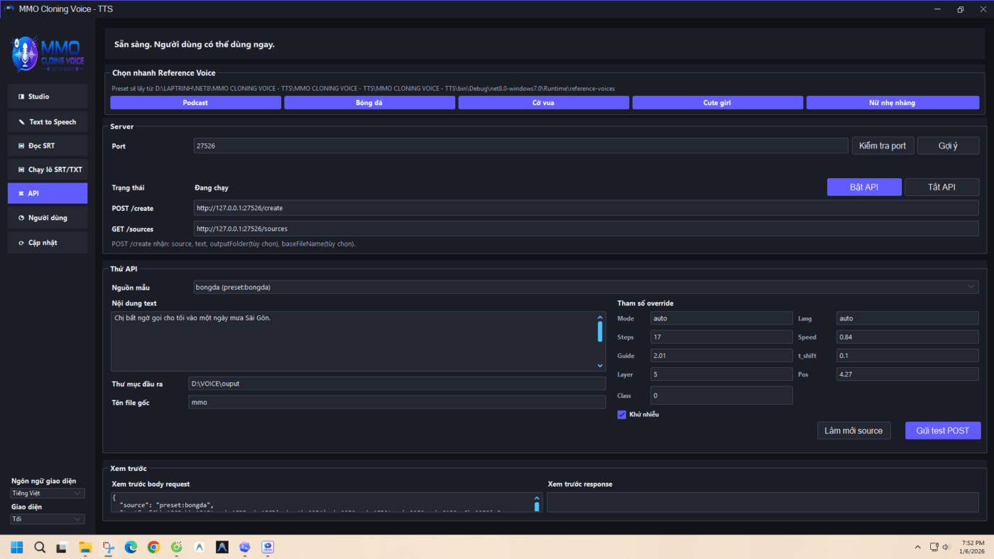 Text Based Mmo Example MMO Cloning Voice Text To Speech – Clone Giọng Đọc AI, Đọc File SRT/TXT ...