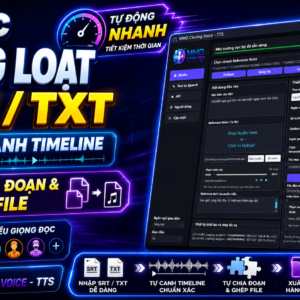 Alternative view of MMO Cloning Voice Text To Speech – Phần Mềm Clone Giọng Đọc, Chuyển Văn Bản Thành Giọng Nói AI